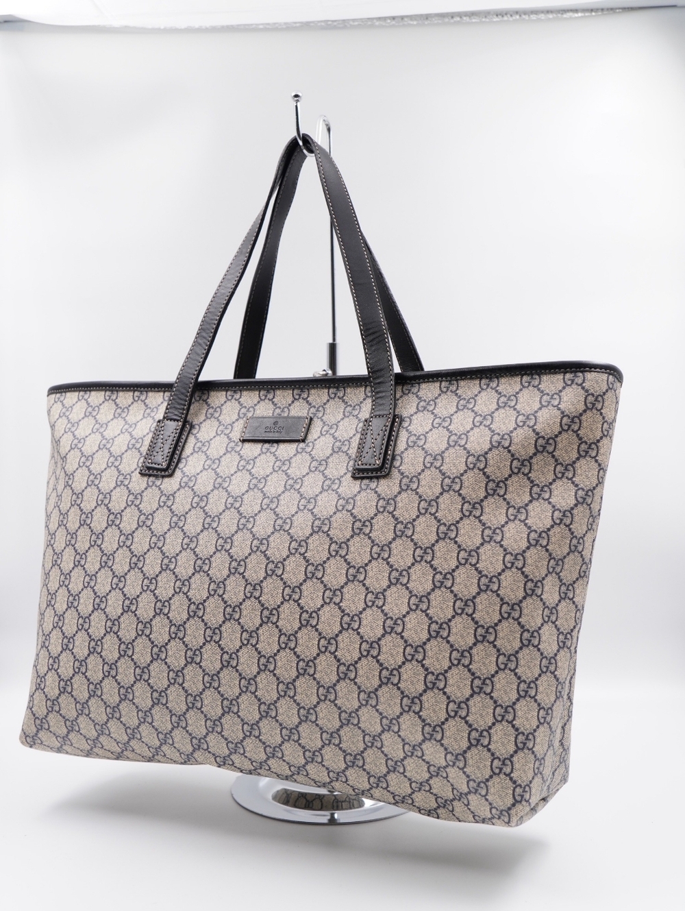 BY48 ❤️ Gucci GG Supreme Coated Canvas Joy Large Tote Bag - Picture 3 of 14